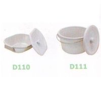 COMMODE BUCKET+LID D111-Rn. D110-OVAL