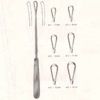 I-SIMS UTERINE CURETTE set of 6_thumb