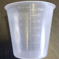 PLASTIC MEAS.CUP-75ml